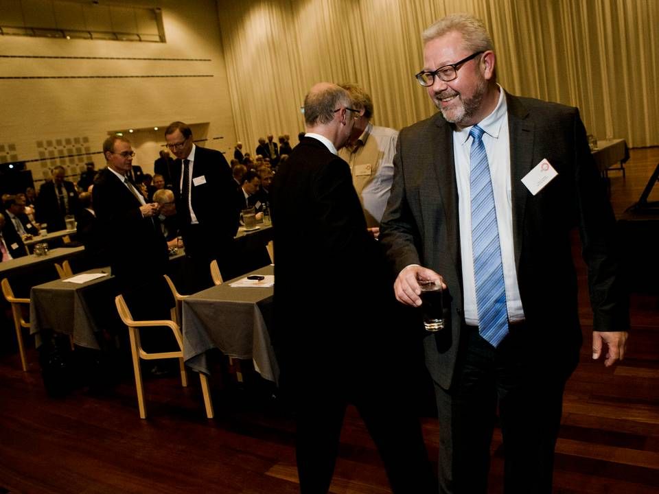 Claus E. Petersen, direktør for Den Jyske Sparekasse. | Foto: Casper Dalhoff