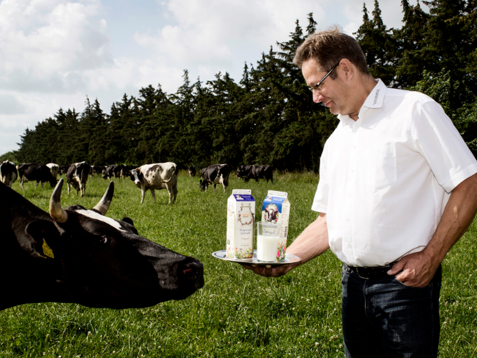 Leif Friis Jørgensen, adm. direktør i Naturmælk. | Foto: Naturmælk