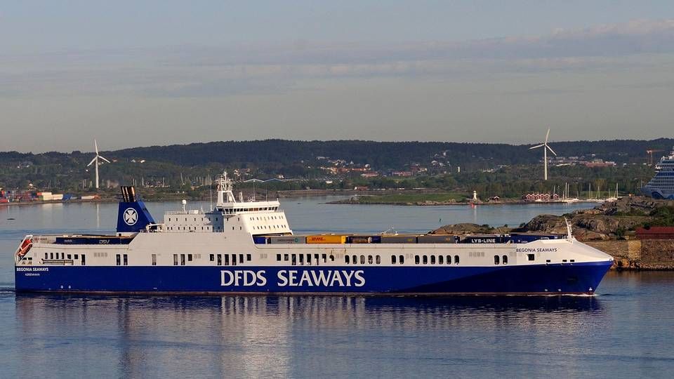 Gas2Green nævner i deres forretningsplan DFDS Seaways som potentiel samarbejdspartner i forhold til det forestående udviklingsforløb. | Foto: Gøteborg Havn