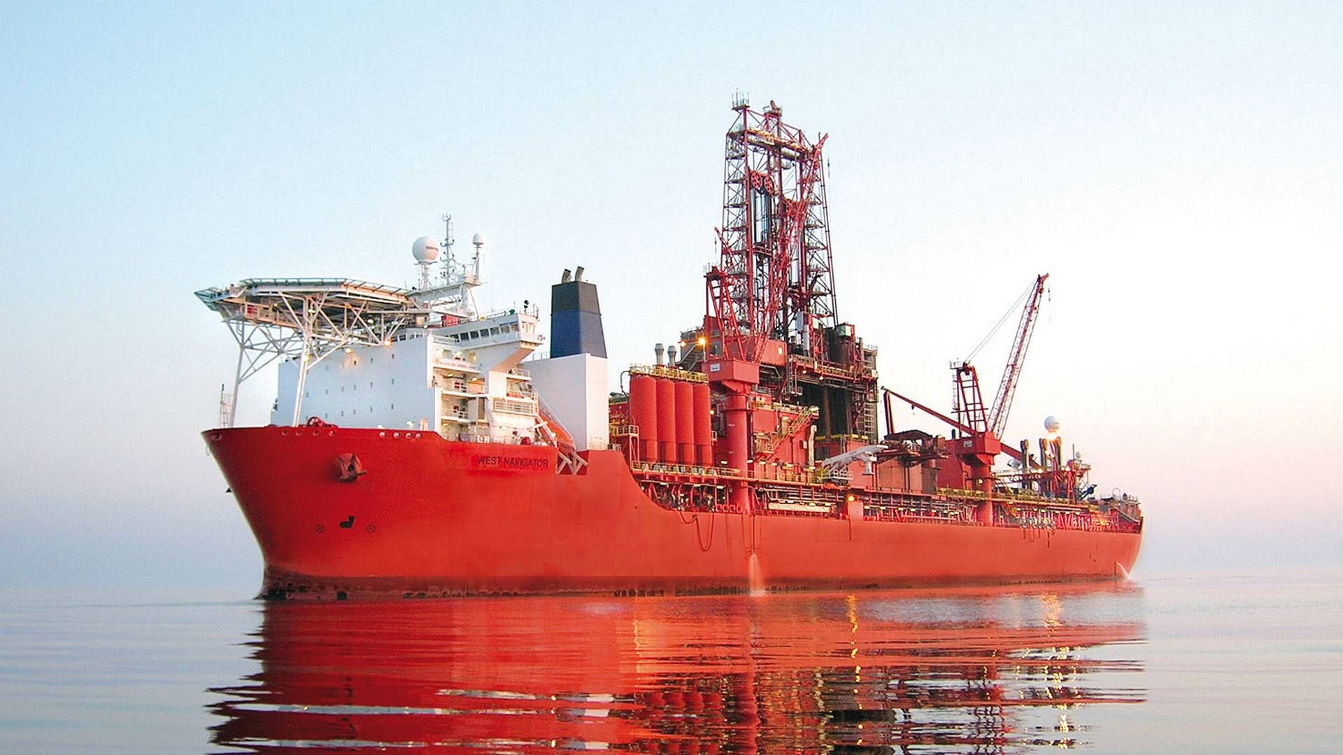 Boreskibet West Navigator skal stå for borearbejdet i Ivory-projektet. | Foto: North Atlantic Drilling