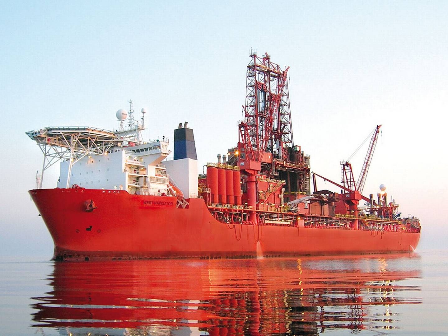 Boreskibet West Navigator skal stå for borearbejdet i Ivory-projektet. | Foto: North Atlantic Drilling
