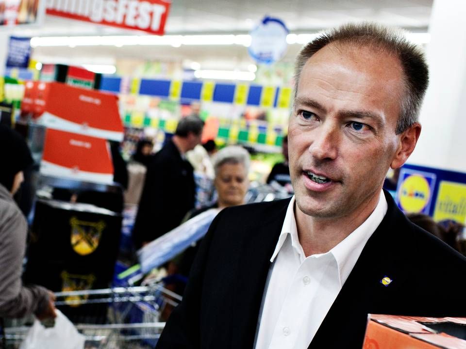 Finn Tang, adm. direktør i Lidl Danmark, er klar til at skrue op for investeringerne, hvis det bliver nødvendigt. | Foto: Niels Hougaard