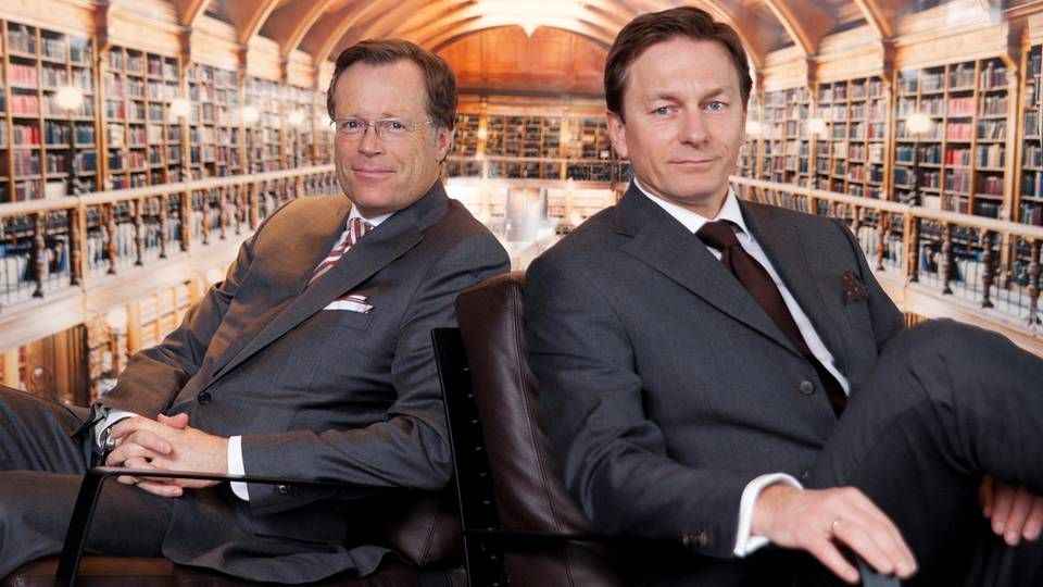 Trygve P. Munthe (left) and Svein Moxnes Harfjeld, the two CEOs at DHT Holdings. | Photo: DHT Holdings