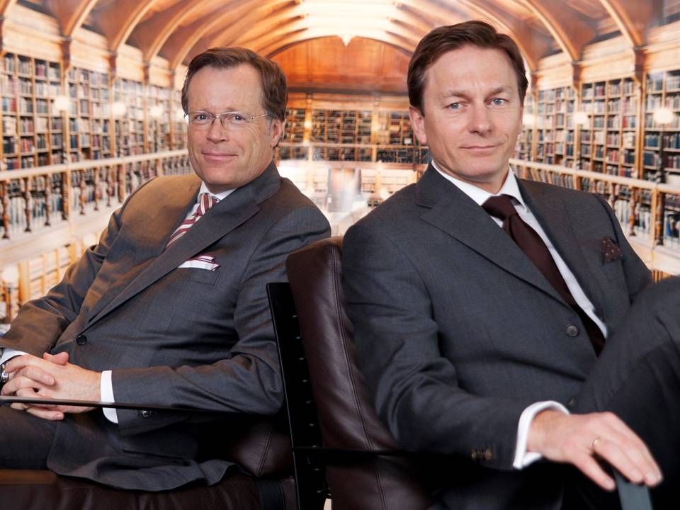 Trygve P. Munthe (left) and Svein Moxnes Harfjeld, the two CEOs at DHT Holdings. | Photo: DHT Holdings