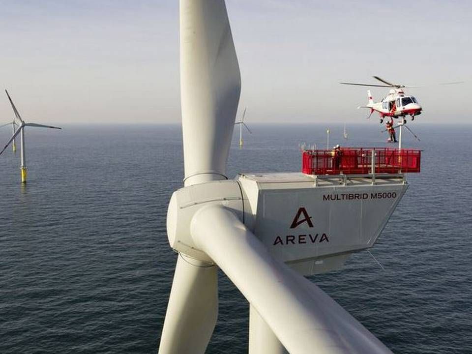 Conglomerate BARD used Areva-turbines on its German offshore wind farm. Both players have now left the market.