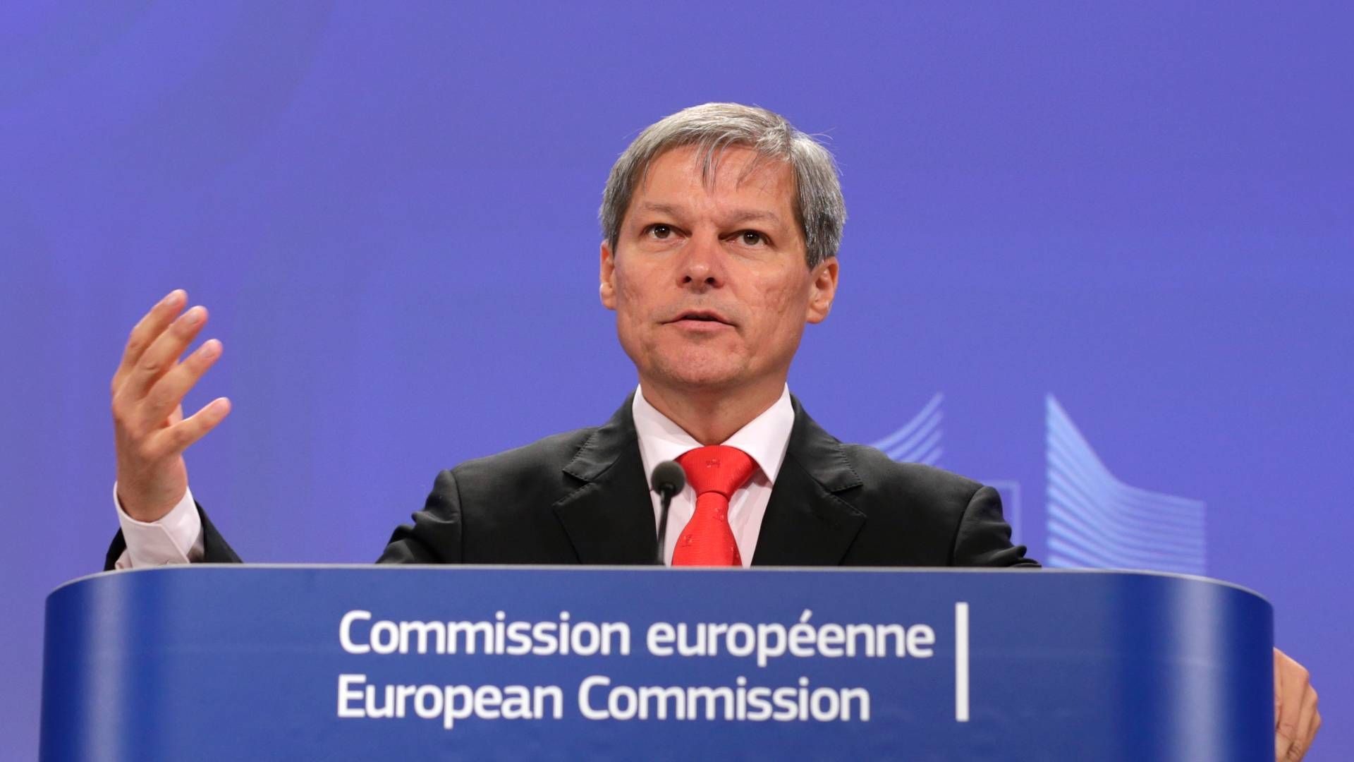 Dacian Ciolos, afgående EU-kommissær for landbrug og fødevarer | Foto: Yves Logghe/POLFOTO/AP