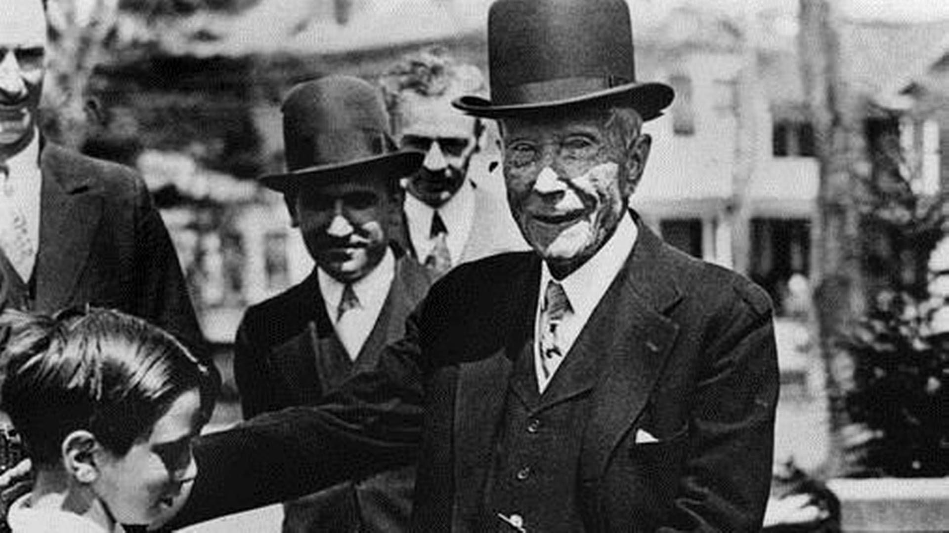 John D. Rockefellers arvinger mener, at olierigmanden havde investeret grønt, hvis han havde levet i dag. | Foto: AP/Polfoto