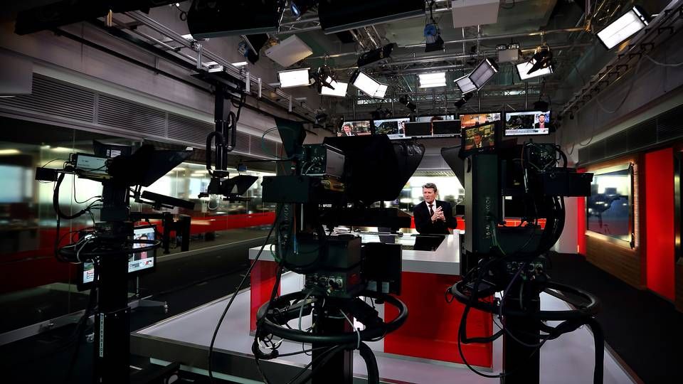 TV 2 er blandt de mediehuse, som en ny analyse skal se nærmere på. | Foto: Finn Frandsen/Polfoto/Arkiv