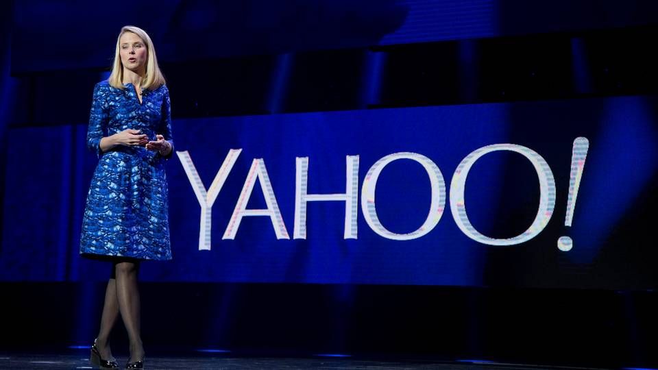 Yahoo har haft Marisse Meyer i spidsen som topchef siden 2012. | Foto: ritzau/AP/Julie Jacobson