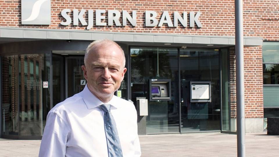 Direktør i Skjern Bank, Per Munck.