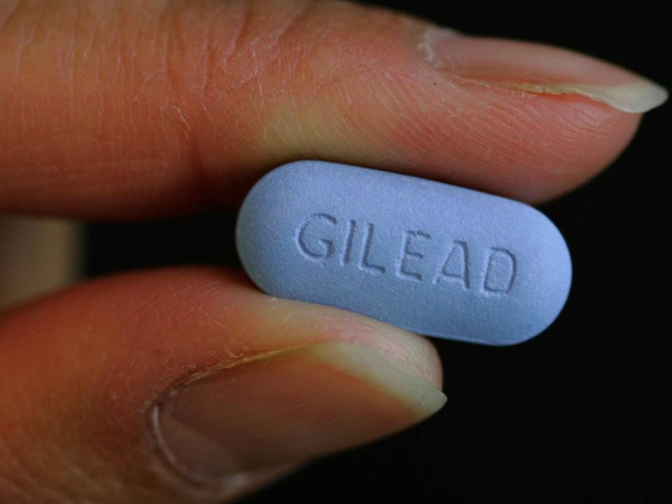 Billedet viser Gilead Sciences' ældre HIV-pille Truvada. | Foto: /ritzau/AP/Paul Sakuma