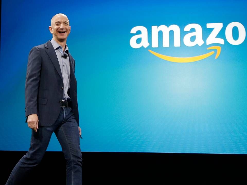 Jeff Bezos står i spidsen for Amazon. | Foto: Ted S. Warren/AP/POLFOTO/arkiv