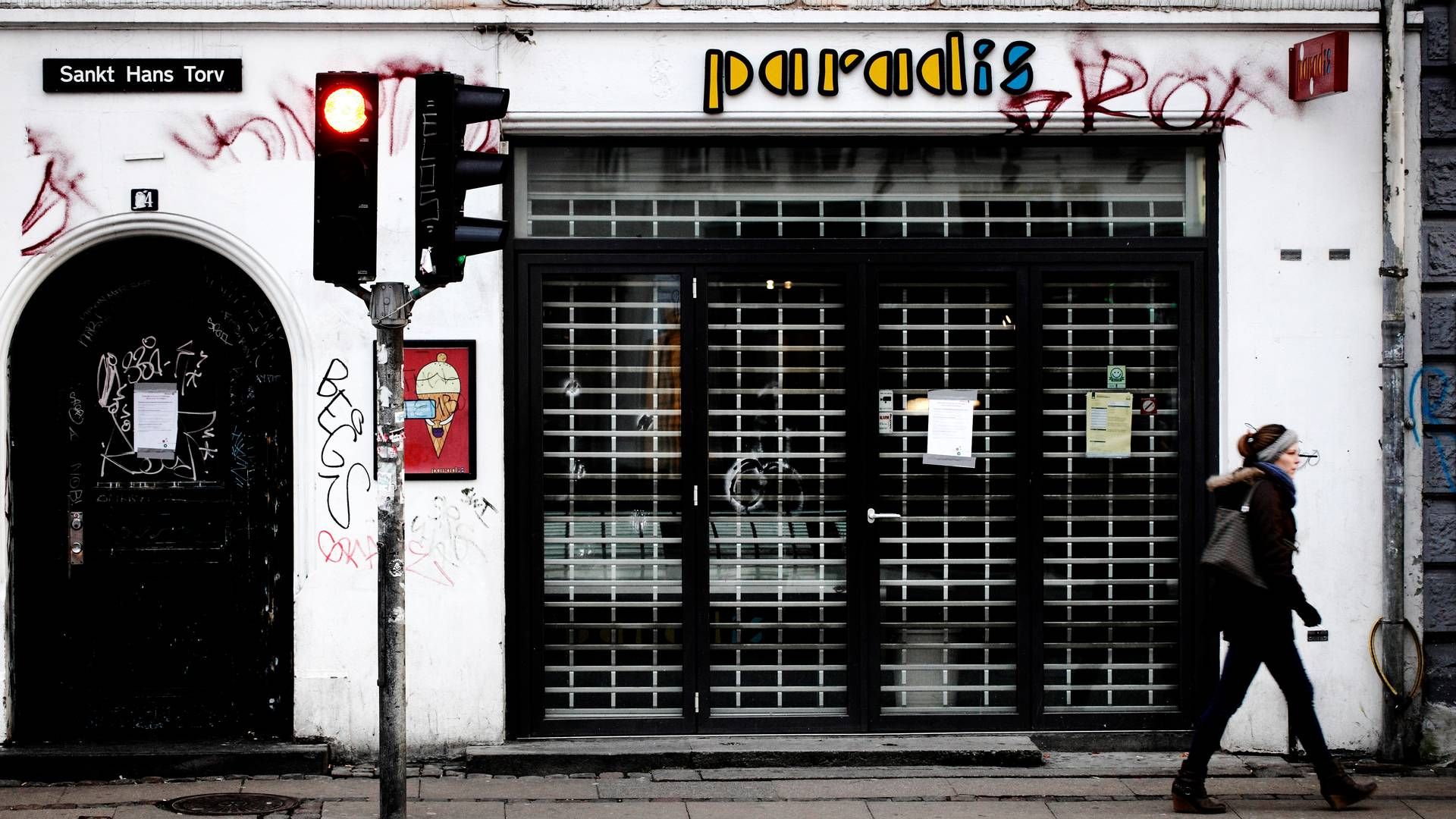 Billedet viser Paradis Is-butikken på Skt. Hans Torv på Nørrebro i København. Den er ikke en del af sagen om den påståede svindel. | Foto: Martin Bubandt/Polfoto/Arkiv