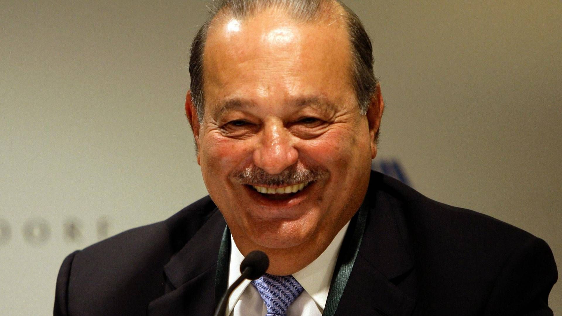 Carlos Slim har tjent store dele af sin formue gennem den latinamerikanske teleindustri. | Foto: JEREMY PIPER/AP/POLFOTO/ARKIV