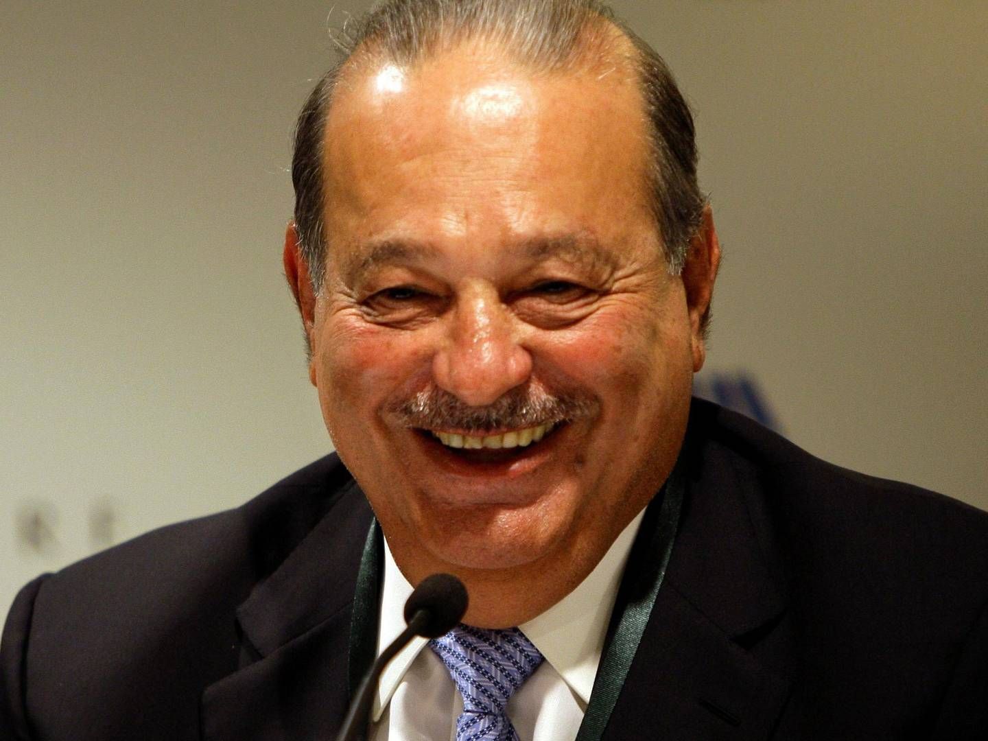 Carlos Slim har tjent store dele af sin formue gennem den latinamerikanske teleindustri. | Foto: JEREMY PIPER/AP/POLFOTO/ARKIV