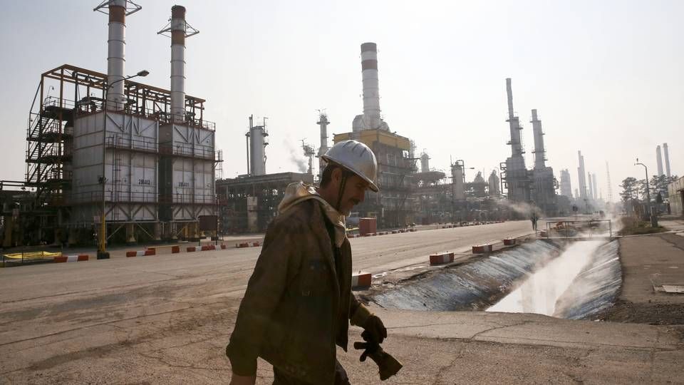 Olieraffinaderi i Teheran. | Foto: Vahid Salemi/AP/POLFOTO