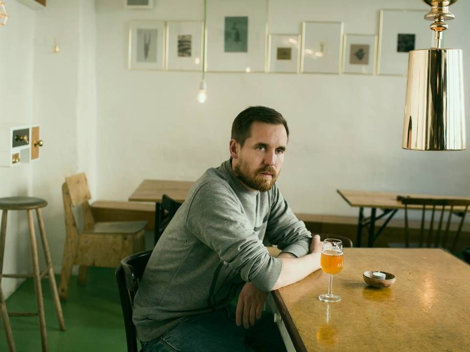 Mikkel Borg Bjergsø sagde sit job op som skolelærer for at starte bryggeriet med sin ven Kristian Keller i 2006. | Foto: Cecile Smetana/Polfoto/Arkiv