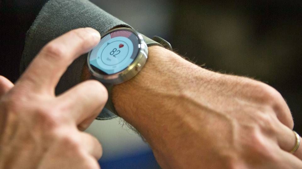 Motorolas seneste satsning smartwatches. | Foto: /ritzau/AP/BEBETO MATTHEWS/Arkiv