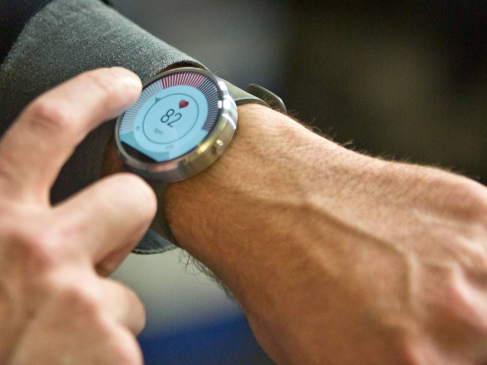 Motorolas seneste satsning smartwatches. | Foto: /ritzau/AP/BEBETO MATTHEWS/Arkiv