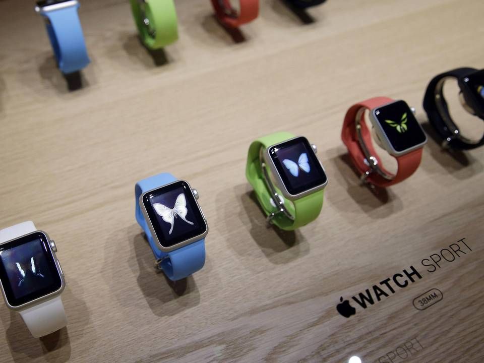 Apples Apple Watch skal, hvis det står til den amerikanske gigant, i fremtiden kunne bruges til at opdage bl.a. hjerteflimmer. | Foto: Eric Risberg/AP/POLFOTO