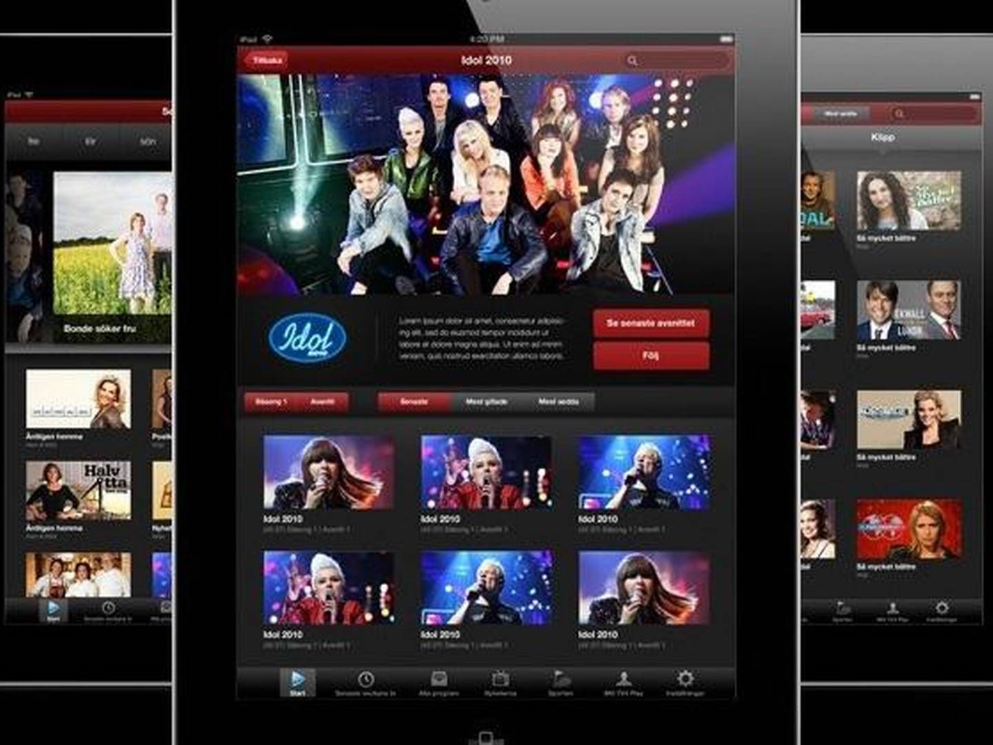 TV4 Play bliver del af det nye site.