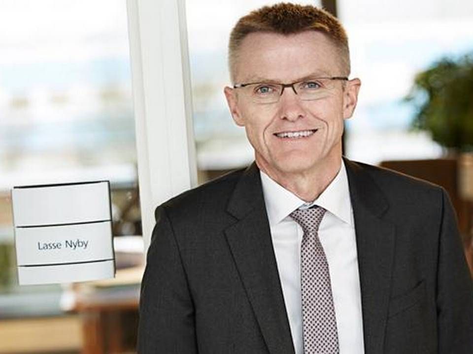 Spar Nord-topchef Lasse Nyby fortæller FinansWatch at der er stigende pres på bankens rentemarginaler. | Foto: PR