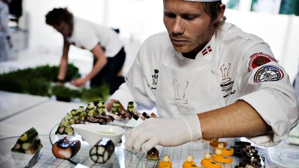 Rasmus Kofoed, chefkok og ejer af Geranium, er tidligere medlem af Kokkelandsholdet. | Foto: Kurt Martin Haglund/Polfoto/Arkiv