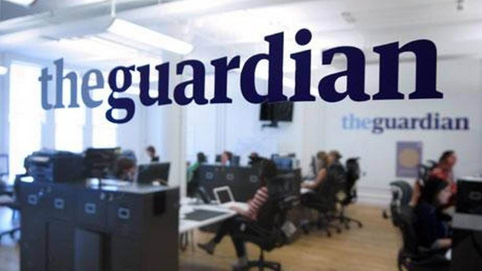 The Guardians amerikanske udgave er den femte mest læste avis på nettet i USA, viser nye tal fra Pew Research Center. | Foto: Foto: Pressefoto