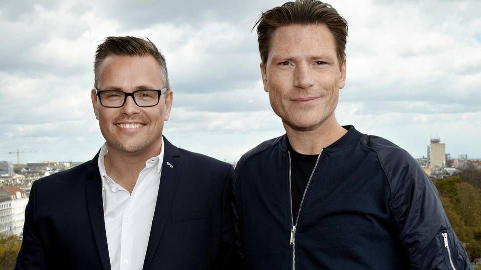 Carsten Lakner (tv) og Søren H. Larsen. Foto: Discovery