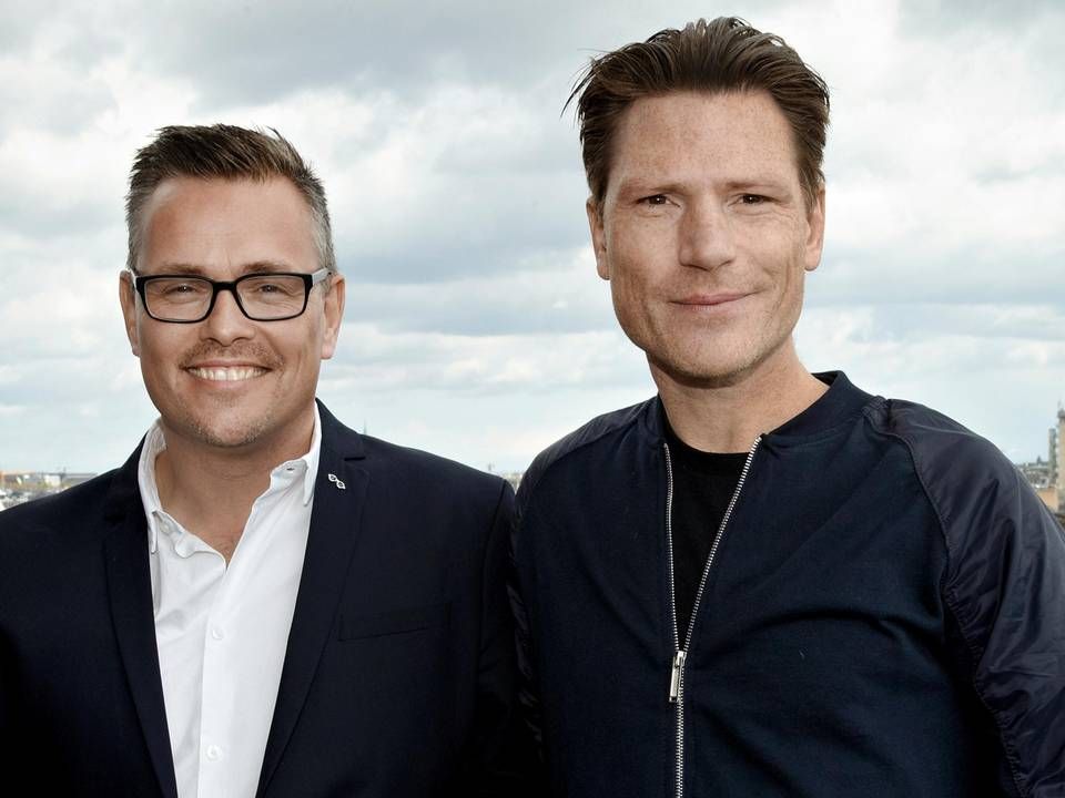 Carsten Lakner (tv) og Søren H. Larsen. Foto: Discovery