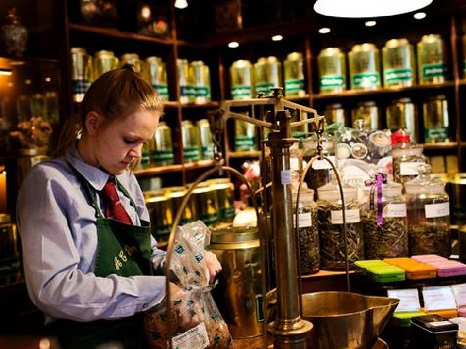 Perchs Thehandel i København havde allerede i 2012 50 procent af deres salg af te på internettet. Kirstine Nielsen. | Foto: PER FOLKVER/POLFOTO/ARKIV