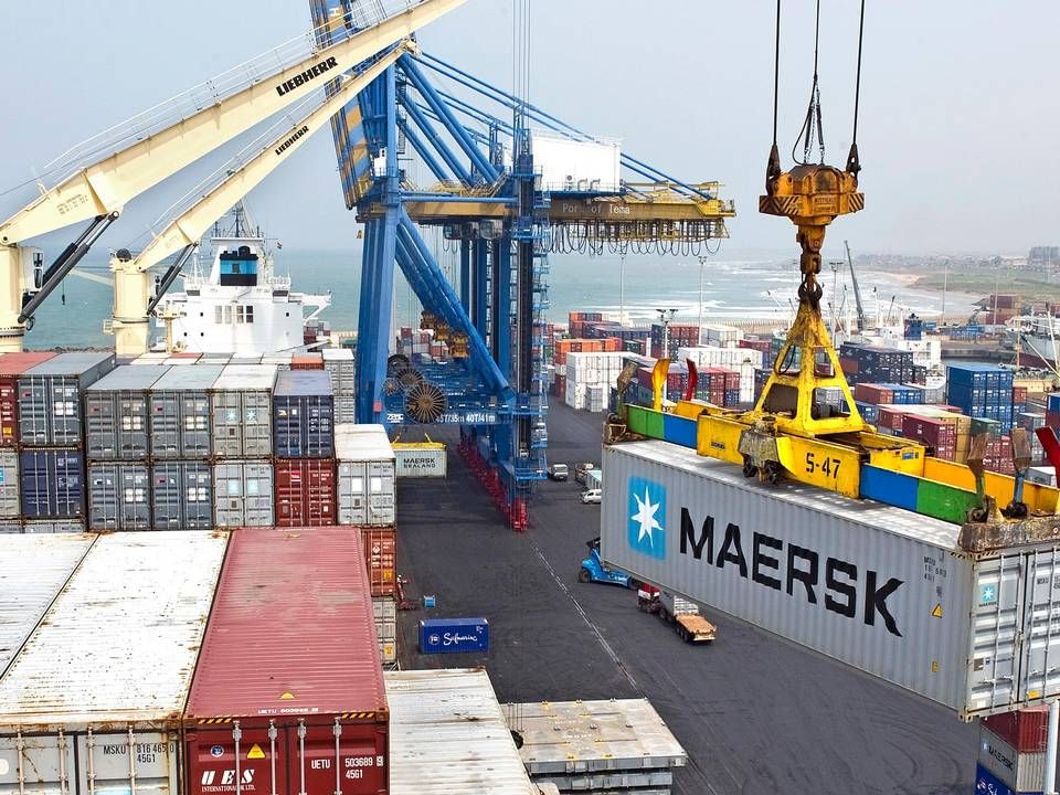 IBM is collaborating with Maersk Line to produce a blockchain data solution for the container supply chain. | Photo: Maersk Line