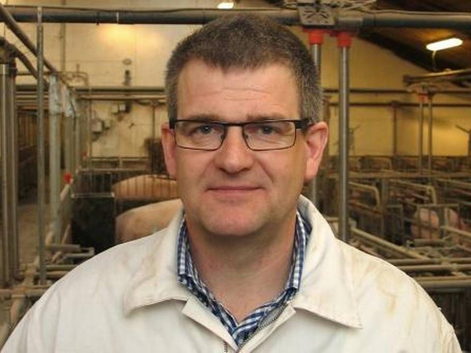 Henrik Mortensen, formand i Danske Svineproducenter. | Foto: Presse/Danske Svineproducenter