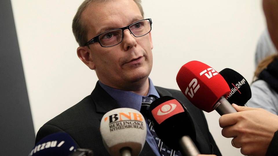 Hans Kristian Skibby, erhvervsordfører for Dansk Folkeparti. | Foto: /ritzau/Peter Hove Olesen