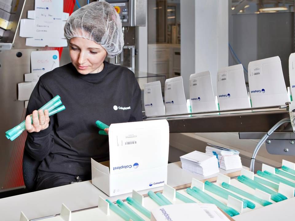 Danske medicoselskaber som Coloplast står til at vinde på en ny handelsaftale mellem EU og Japan, lyder det fra Dansk Industri. | Foto: Coloplast/ PR