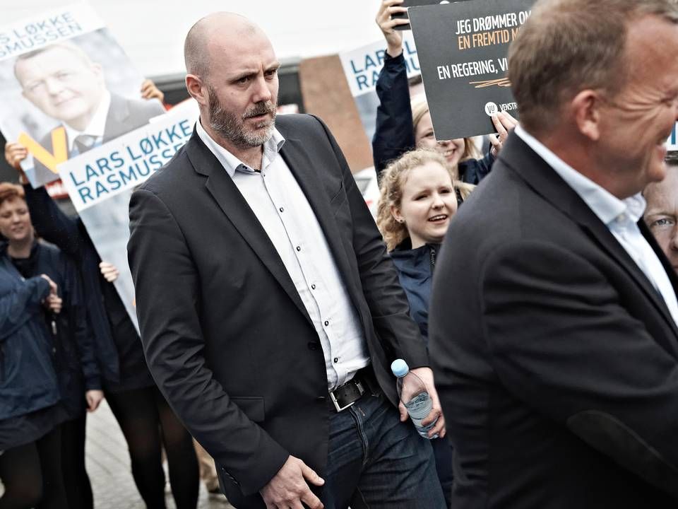 Christian Hüttemeier under den netop overståede valgkamp. | Foto: Tariq Mikkel Khan/Polfoto/Arkiv