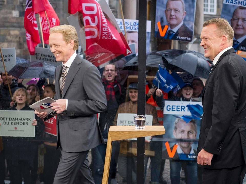 TV 2 holdt ved valget i 2015 debat mellem statsministerkandidaterne ud over partilederrunder | Foto: TV 2