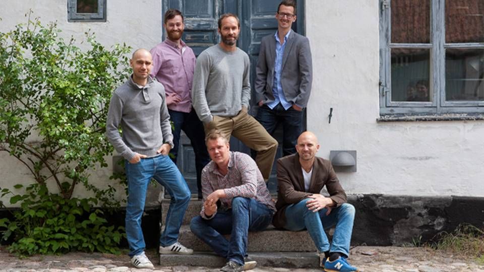 De seks iværksættere bag Gorm's. Fra venstre øverst: Gorm Wisweh, Kim Keller, Jakob Heiberg. Nederst fra venstre Christian Madsen, Andreas Byder og Jonas Fogh. Foto: Gorm's | Foto: Gorm's