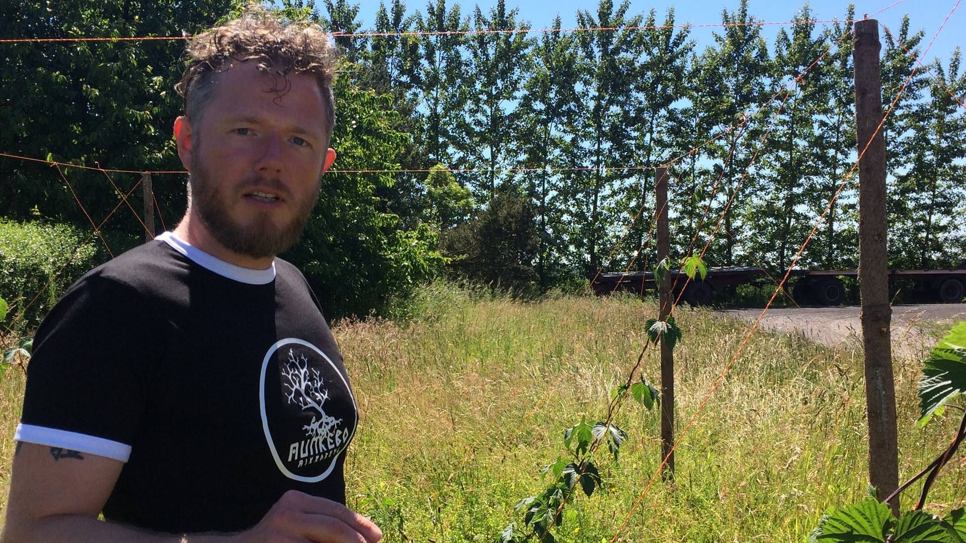 Claus Christensen stiftede Munkebo Mikrobryggeri i 2013. | Foto: Majken Søndergaard Nielsen