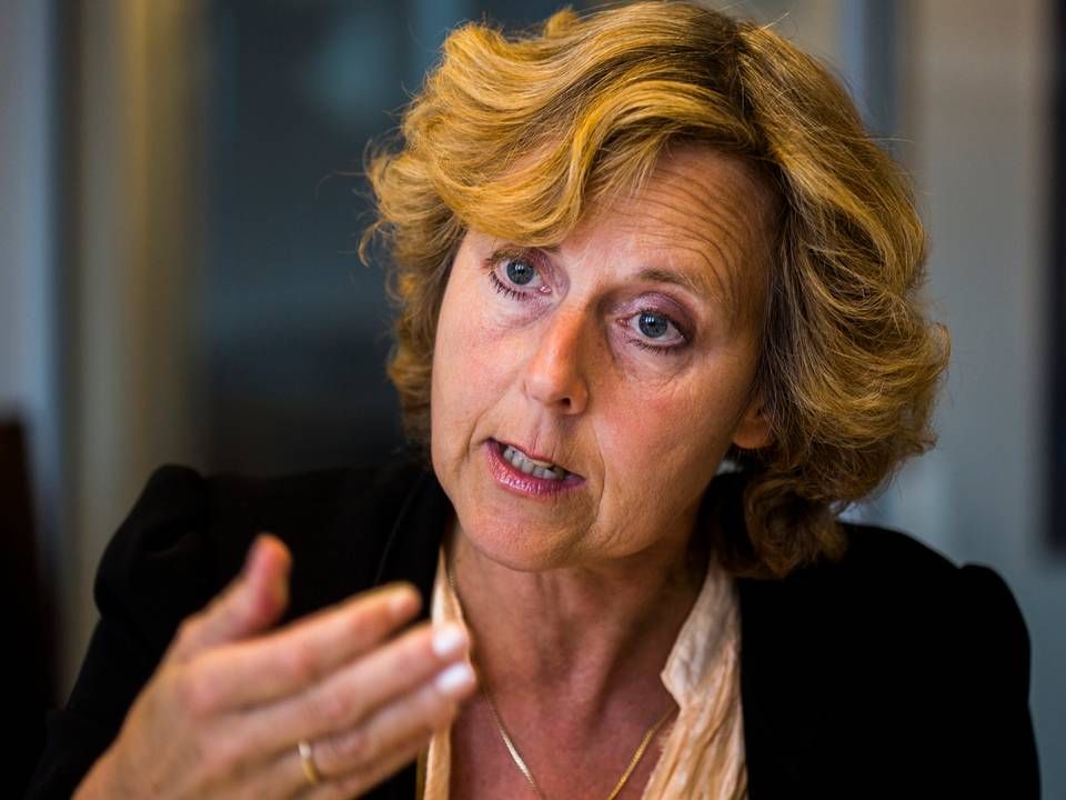 I sin egenskab som formand for public service-udvalget var Connie Hedegaard moderator ved temamødet. | Foto: Simon Fals/Polfoto/Arkiv