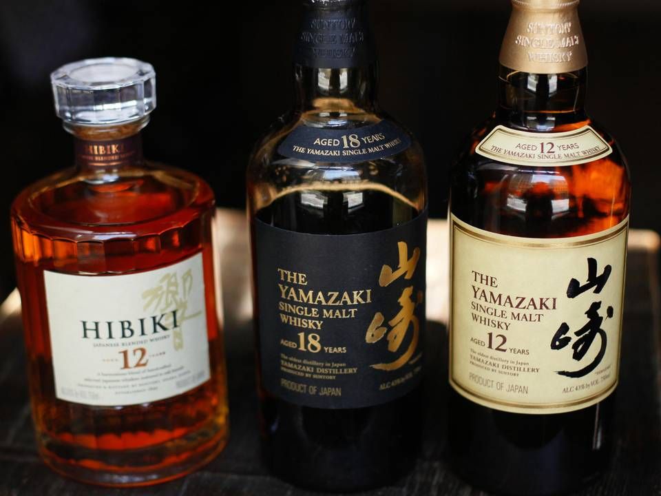 Japansk whisky er i høj kurs. Dette er dog ikke de whisky-typer, der blev solgt på Bonhams-auktionen. | Foto: Eric Risberg/AP/POLFOTO/arkiv