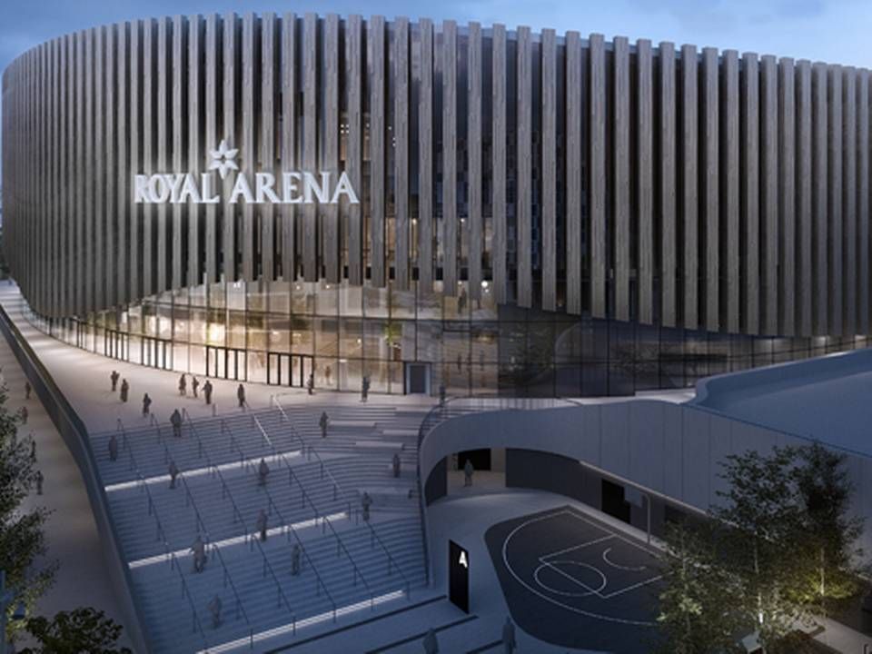 Cateringfirmaet 360° Venue skal stå for at forsyne den nye store multiarena Royal Arena i Ørestaden i København. | Foto: Royal Arena