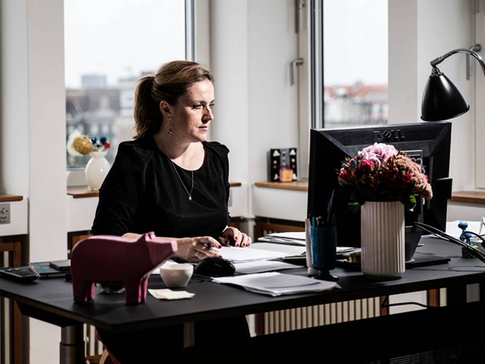 Karen Hækkerup, adm. direktør for Landbrug og Fødevarer, er stærkt utilfreds med Børsens udlægning af hendes citater. | Foto: Niels Hougaard/Polfoto/Arkiv