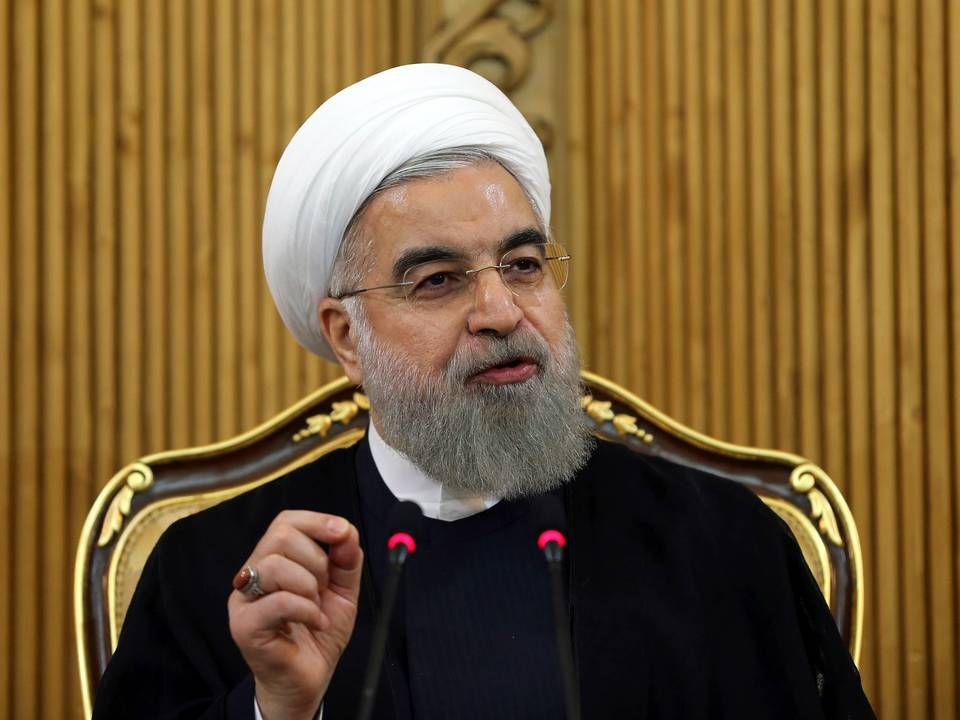 Irans præsident Hassan Rouhani. | Photo: Ebrahim Noroozi/AP/Polfoto