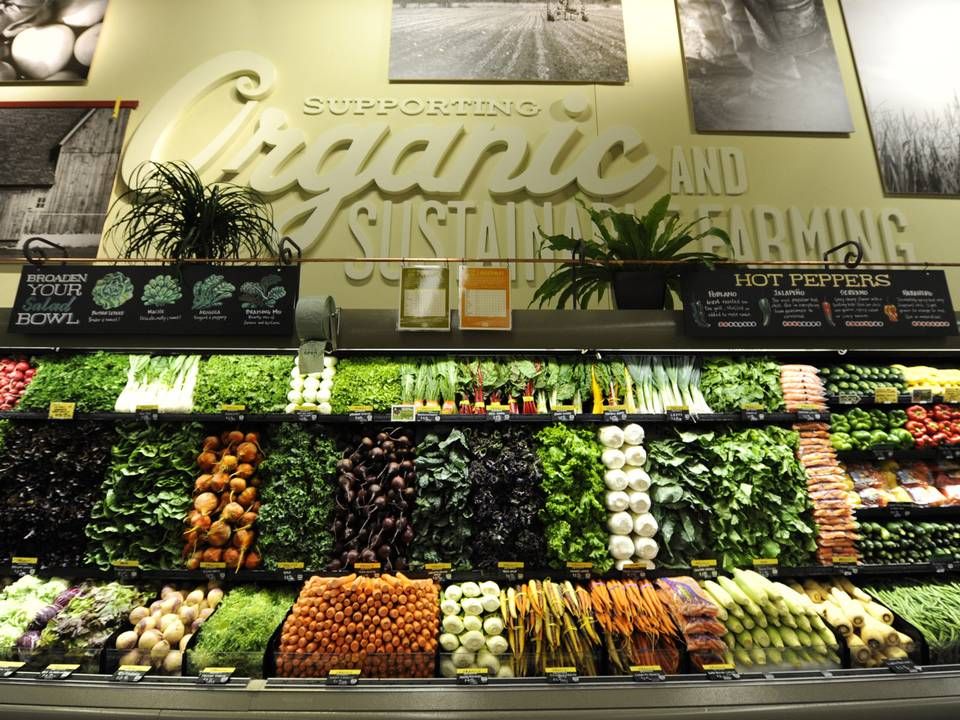 Den amerikanske detailkæde Whole Foods var først til at satse på naturlige og økologiske varer. Siden har kæden fået hård konkurrence. | Foto: Presse/Whole Foods