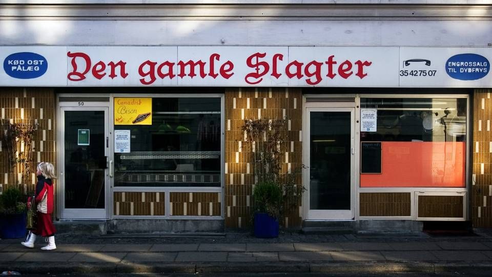 Den Gamle Slagter i Classensgade på Østerbro i København. | Foto: Anders Birch/POLFOTO/arkiv