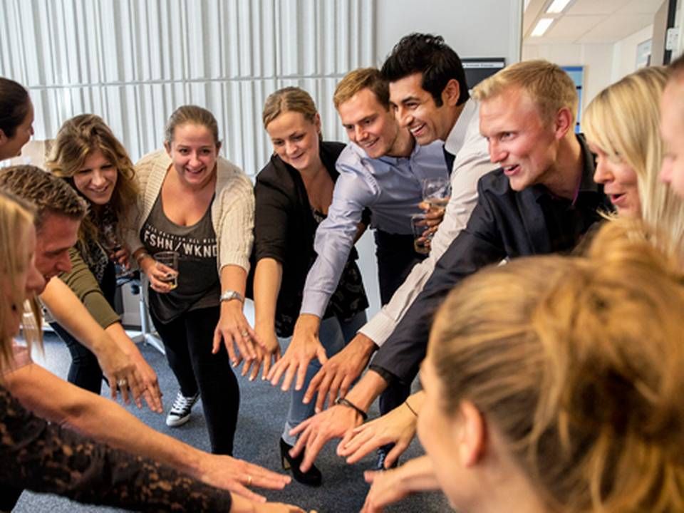 Danske Banks Ungdirekte-afdeling, der skal levere rådgivning til unge mennesker, muligvis en af de steder, der skiller sig ud fra trenden. | Foto: Stine Bidstrup