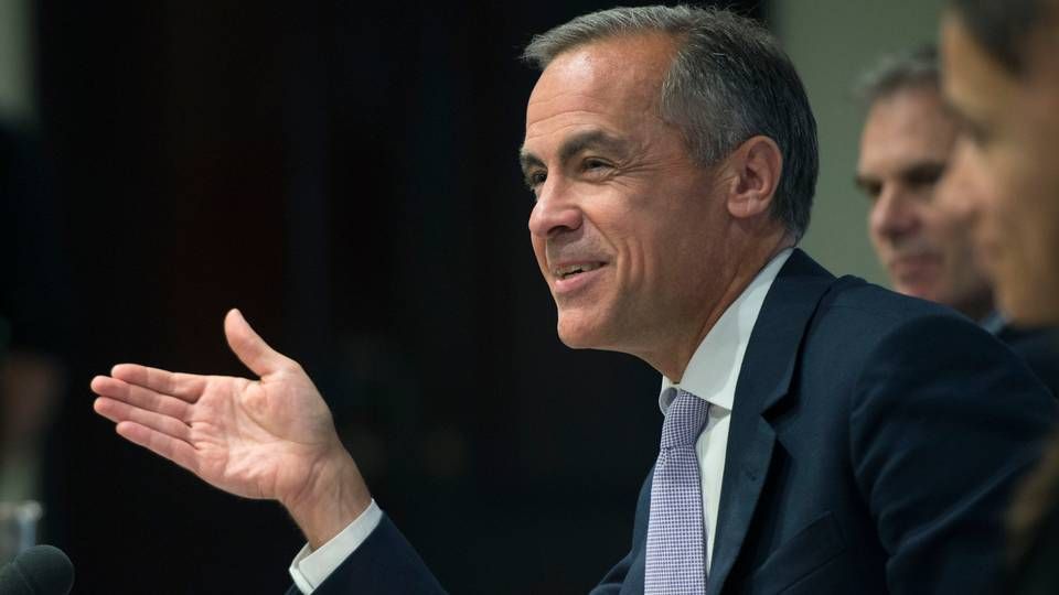 Centralbankdirektør Mark Carney, Bank of England. | Foto: Anthony Devlin/AP/Polfoto