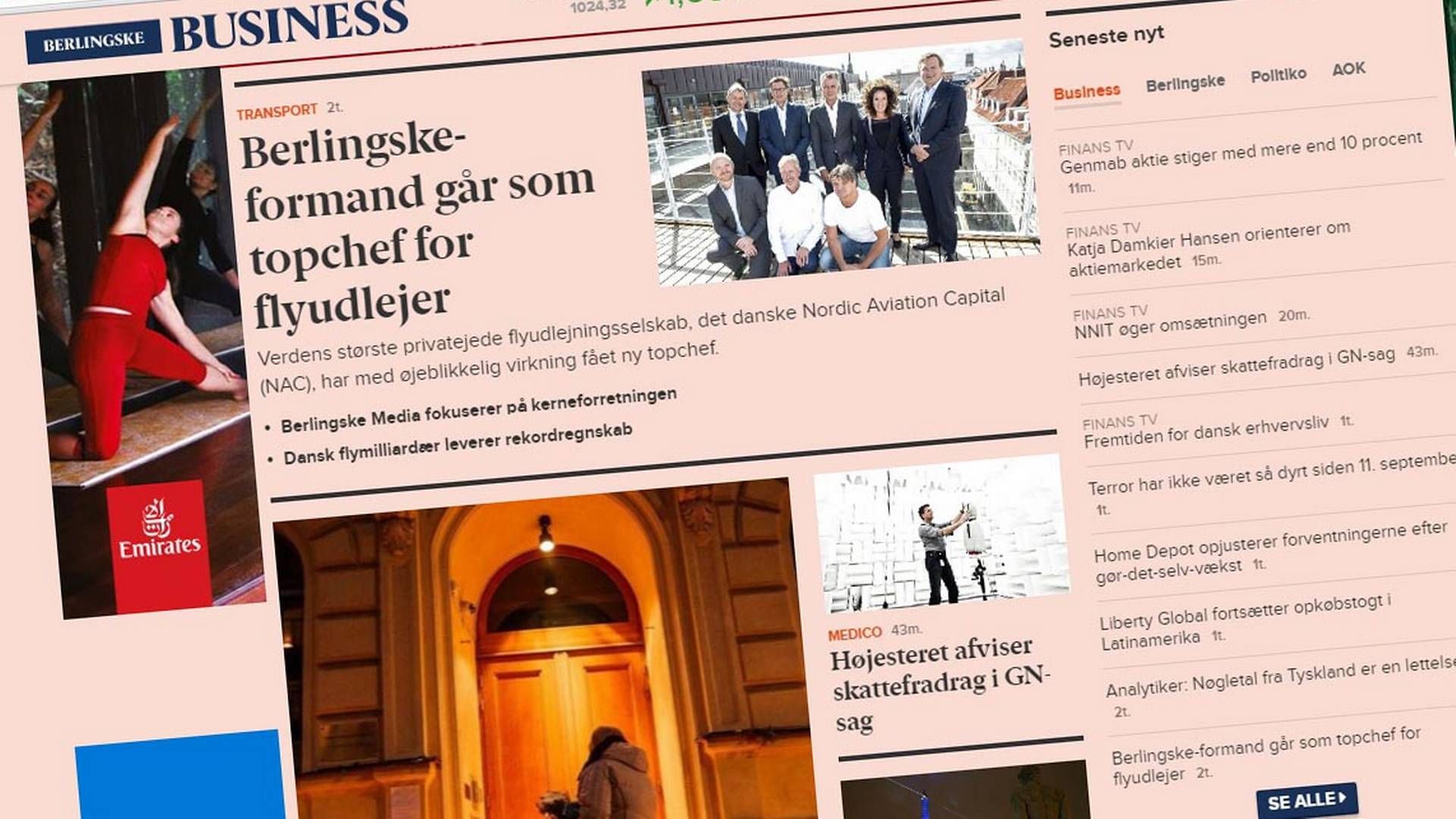 Foto: Skærmdump fra business.dk