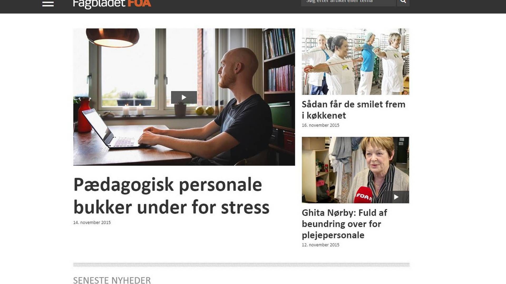Foto: Screenshot fra Fagbladetfoa.dk